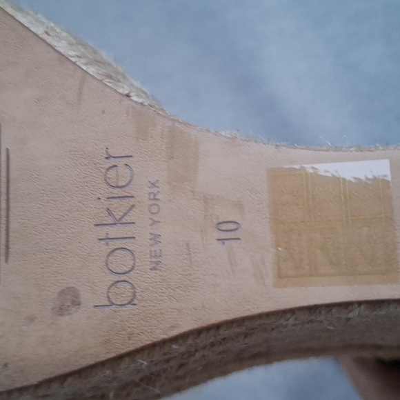 Botkier Womens Black Espadrilles Heels Shoe Size 10 Medium - Picture 7 of 8